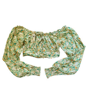 Aerie Long Sleeve Crop Top- XS